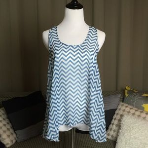 Umgee Zigzag Tunic Size Small