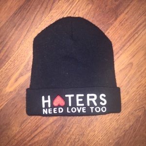 UNIF 'Haters Need Love' beanie