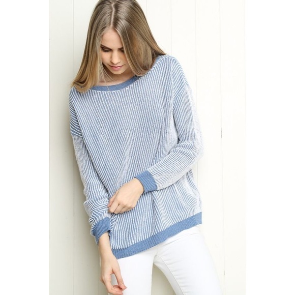 Blue Cara sweater