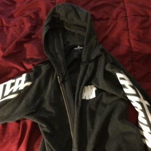 Undefeated zip up jacket