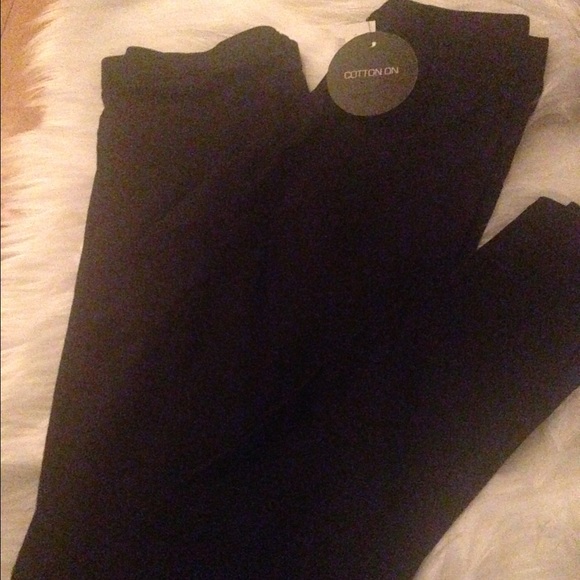 💕SOLD💕two Pairs of Black Leggings
