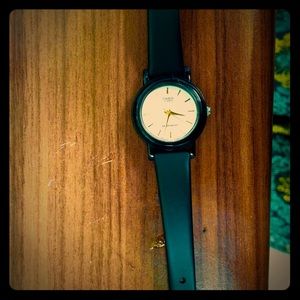 NEW! AMERICAN APPAREL + CASIO Matte Black Watch