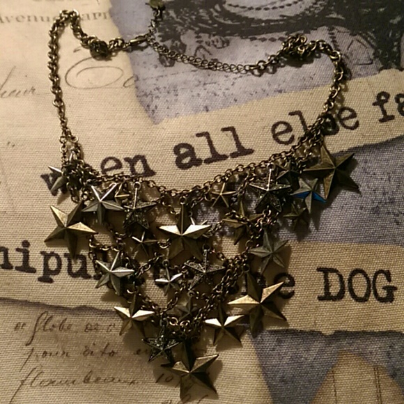 Star bib statement necklace! Rock Star! Trades OK