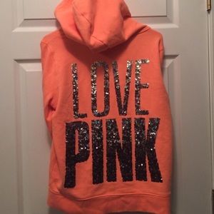 Victoria's Secret sequin zip up