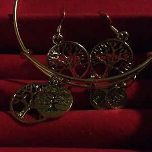 Bracelet, earring tree of life set. CertnCharm@fb