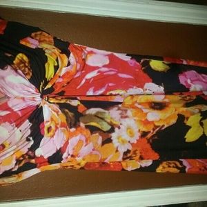 Flower  designer  dress