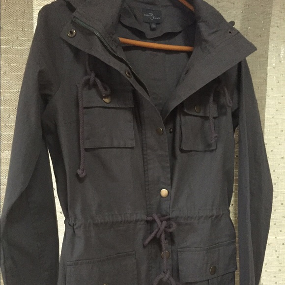 Hooded Anorak Cargo jacket