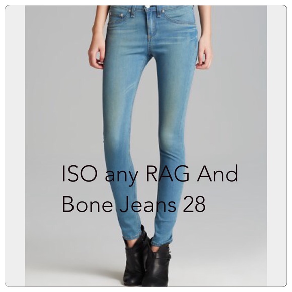 Looking for rag and bone jeans size 28