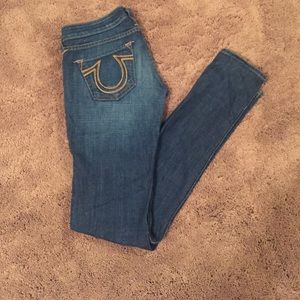 True Religion straight leg jeans (inseam 34)