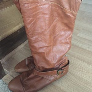 Chinese Laundry Cognac boots