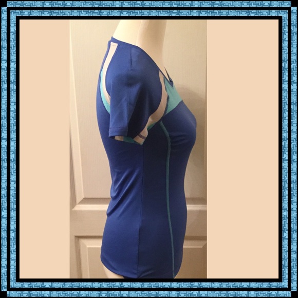 FILA SPORT Colorblock Raglan Running Tee🚴🏻 - Picture 2 of 3