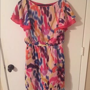 Multi-Colored Jessica Simpson Size 8 Dress