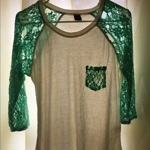 Pacsun quarter sleeved shirt