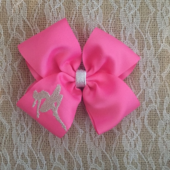 PandPDesignsLLC Accessories - Ballet Monogram Hairbow Bow