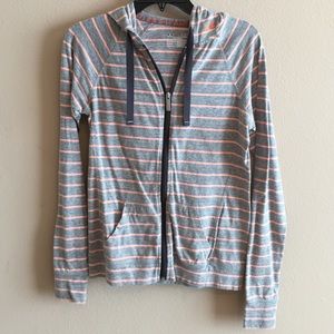 Under Armour Striped Zip Up Hoodie