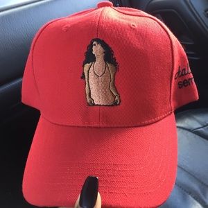 Aaliyah inspired baseball cap