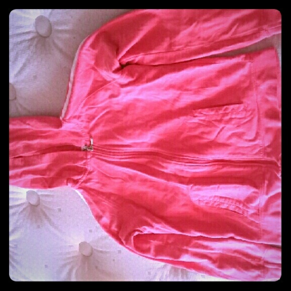Pinkish orange jacket