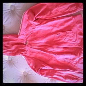 Pinkish orange jacket