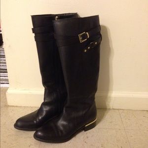 Franco Sarto boots with buckle.