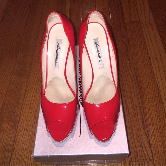 Brian Atwood Peep Toe Pumps
