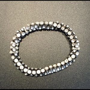 Stella & Dot Metal Rhinestone Bracelet