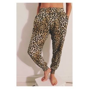 Leopard pants