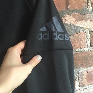 Adidas zip front jacket