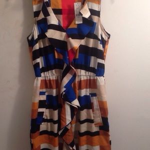 CLOSET CLOSING MAY 1 NY&C Color block fit and flar