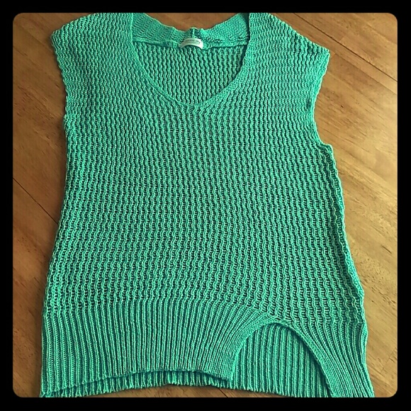 October Sky mint throw over