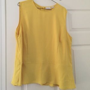 Yellow blouse