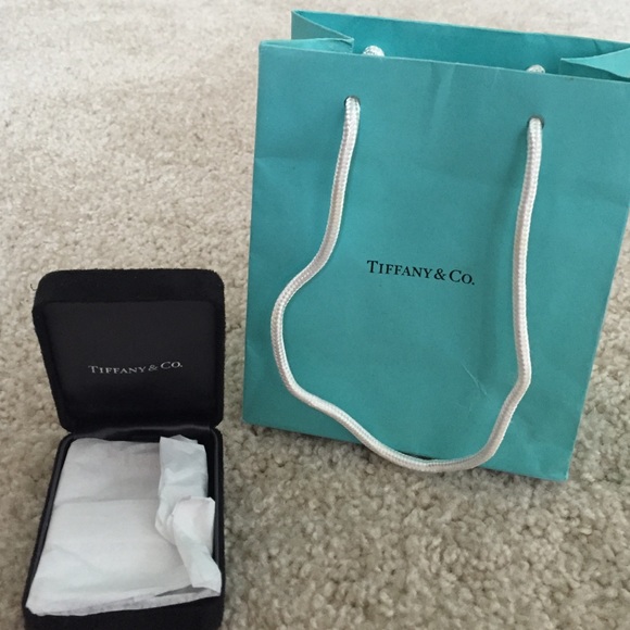 Tiffany & Co. jewelry box (necklace) and small bag