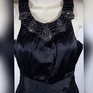 Alexia Admor sleeveless black cocktail dress Sz S