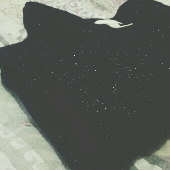 H&M Sparkly Navy Sweater - Picture 4 of 4