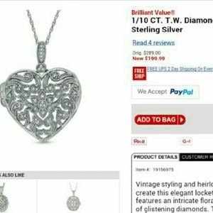 Jewelry - NEW Zales Diamond Necklace Jewelry - NEW Zales Diamond Necklace