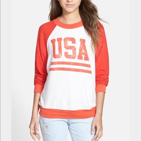 SOLD*****Wildfox USA baggy beach jumper!