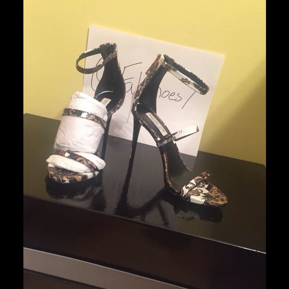 Rachel Zoe Viv Three-Strap Heels