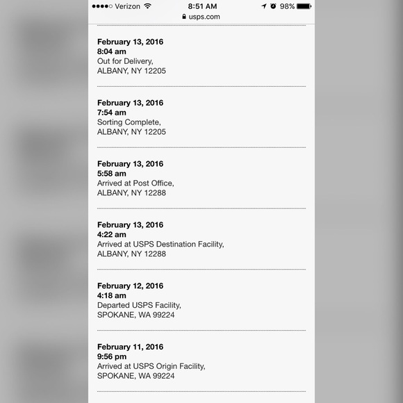 Tracking proof - Picture 3 of 4