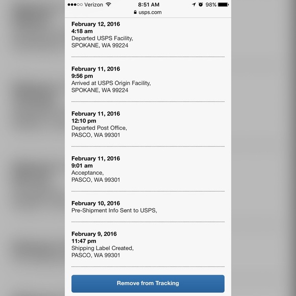 Tracking proof - Picture 4 of 4