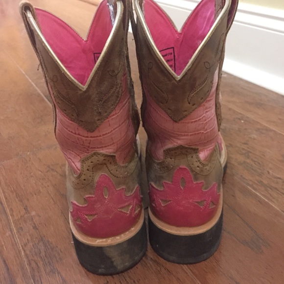 ariat boot slippers pink