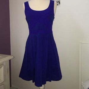 American eagle blue mini dress
