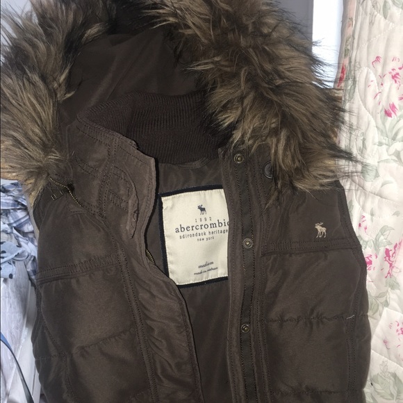 Abercrombie & Fitch Brown Vest