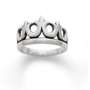 James Avery crown ring