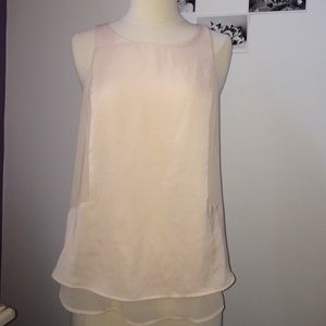 H&M peach colored blouse