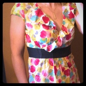 Watercolor Blouse Anthropologie