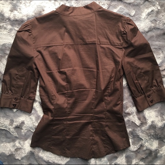 Bebe Poplin Top - Picture 3 of 4