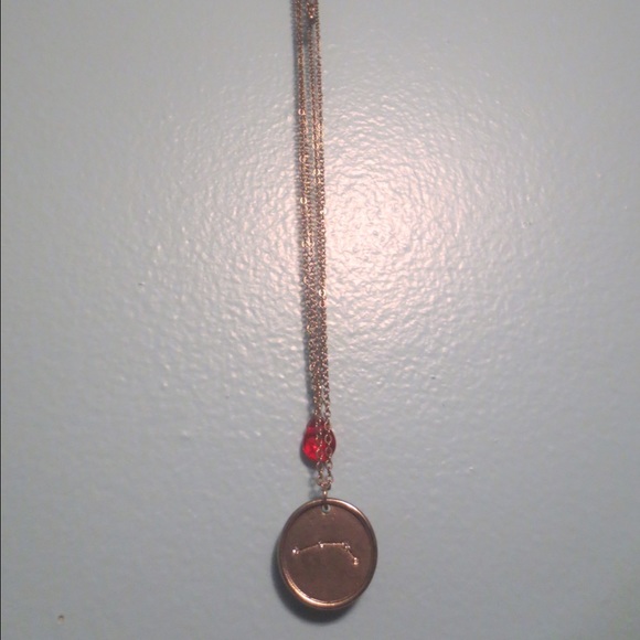 Handmade Aries Sign Necklace