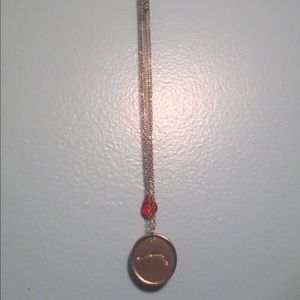 Handmade Aries Sign Necklace