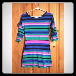 Derek Heart Striped Tunic Shirt