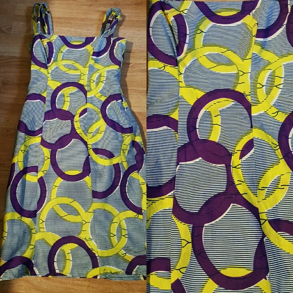 African print dress