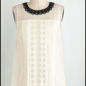 Black and white tank top